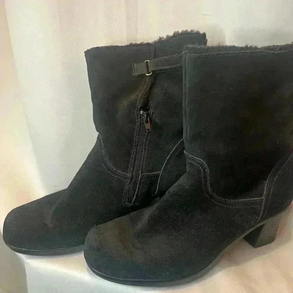 Clark’s Dream Darling Suede Boots size 8.5 - Picture 3 of 8